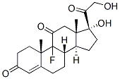 Pregn-4-ene-3,11,20-trione, 9-fluoro-17,21-dihydroxy- CAS#: 79-60-7