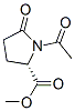 Proline,  1-acetyl-5-oxo-,  methyl  ester CAS#: 181312-04-9