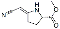 Proline, 5-(cyanomethylene)-, methyl ester, (E)- (9CI) CAS#: 65571-73-5