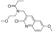 Propanamide, N-[(2-chloro-6-methoxy-3-quinolinyl)methyl]-N-(2-methoxyethyl)- (9CI) CAS#: 606103-21-3