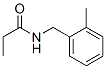 Propanamide,  N-[(2-methylphenyl)methyl]- CAS#: 640295-15-4
