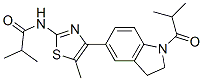 Propanamide, N-[4-[2,3-dihydro-1-(2-methyl-1-oxopropyl)-1H-indol-5-yl]-5-methyl-2-thiazolyl]-2-methyl- (9CI) CAS#: 606121-91-9