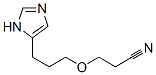 Propanenitrile,  3-[3-(1H-imidazol-5-yl)propoxy]- CAS#: 698388-27-1