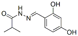 Propanoic acid, 2-methyl-, [(2,4-dihydroxyphenyl)methylene]hydrazide (9CI) CAS#: 677739-42-3