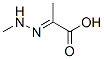 Propanoic acid, 2-(methylhydrazono)- (9CI) CAS#: 70082-23-4