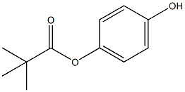 Propanoic acid, 2,2-dimethyl-, 4-hydroxyphenyl ester CAS#: 67258-88-2