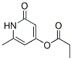 Propionic acid 1,2-dihydro-6-methyl-2-oxopyridin-4-yl ester CAS#: 7135-82-2