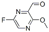 Pyrazinecarboxaldehyde, 6-fluoro-3-methoxy- (9CI) CAS#: 614730-20-0