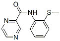 Pyrazinecarboxamide, N-[2-(methylthio)phenyl]- (9CI) CAS#: 515860-60-3
