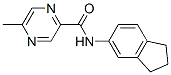 Pyrazinecarboxamide, N-(2,3-dihydro-1H-inden-5-yl)-5-methyl- (9CI) CAS#: 606132-20-1