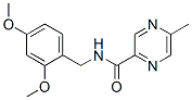 Pyrazinecarboxamide, N-[(2,4-dimethoxyphenyl)methyl]-5-methyl- (9CI) CAS#: 606132-21-2
