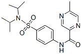 Pyrazinecarboxamide, N-[4-[[bis(1-methylethyl)amino]sulfonyl]phenyl]-5-methyl- (9CI) CAS#: 603945-76-2