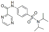 Pyrazinecarboxamide, N-[4-[[bis(1-methylethyl)amino]sulfonyl]phenyl]- (9CI) CAS#: 606098-34-4