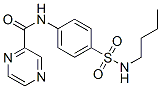 Pyrazinecarboxamide, N-[4-[(butylamino)sulfonyl]phenyl]- (9CI) CAS#: 606098-37-7