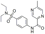 Pyrazinecarboxamide, N-[4-[(diethylamino)sulfonyl]phenyl]-5-methyl- (9CI) CAS#: 603945-77-3