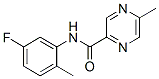 Pyrazinecarboxamide, N-(5-fluoro-2-methylphenyl)-5-methyl- (9CI) CAS#: 606132-19-8