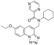 Pyrazinecarboxamide, N-cyclohexyl-N-[(7-ethoxytetrazolo[1,5-a]quinolin-4-yl)methyl]- (9CI) CAS#: 604778-53-2