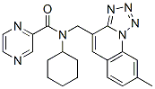 Pyrazinecarboxamide, N-cyclohexyl-N-[(8-methyltetrazolo[1,5-a]quinolin-4-yl)methyl]- (9CI) CAS#: 604778-70-3