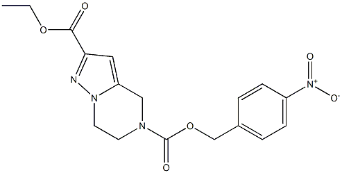 (Pyrazolo[1,5-a]pyrazine-2,5(4H)-dicarboxylic acid, 6,7-dihydro-, 2-ethyl5-[(4-nitrophenyl)Methyl] ester ) CAS#: 623565-14-0