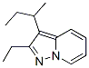 Pyrazolo[1,5-a]pyridine, 2-ethyl-3-(1-methylpropyl)- (9CI) CAS#: 605673-30-1