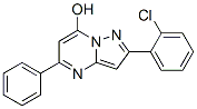 Pyrazolo[1,5-a]pyrimidin-7-ol, 2-(2-chlorophenyl)-5-phenyl- (9CI) CAS#: 603098-19-7