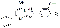 Pyrazolo[1,5-a]pyrimidin-7-ol, 2-(3,4-dimethoxyphenyl)-5-phenyl- (9CI) CAS#: 606116-42-1