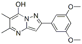 Pyrazolo[1,5-a]pyrimidin-7-ol, 2-(3,5-dimethoxyphenyl)-5,6-dimethyl- (9CI) CAS#: 606116-48-7
