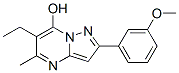Pyrazolo[1,5-a]pyrimidin-7-ol, 6-ethyl-2-(3-methoxyphenyl)-5-methyl- (9CI) CAS#: 606116-34-1