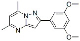 Pyrazolo[1,5-a]pyrimidine, 2-(3,5-dimethoxyphenyl)-5,7-dimethyl- (9CI) CAS#: 606116-51-2