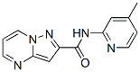 Pyrazolo[1,5-a]pyrimidine-2-carboxamide, N-(4-methyl-2-pyridinyl)- (9CI) CAS#: 677769-36-7