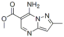 Pyrazolo[1,5-a]pyrimidine-6-carboxylic acid, 7-amino-2-methyl-, methyl ester (9CI) CAS#: 691869-96-2