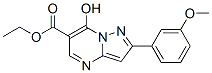 Pyrazolo[1,5-a]pyrimidine-6-carboxylic acid, 7-hydroxy-2-(3-methoxyphenyl)-, ethyl ester (9CI) CAS#: 606116-32-9
