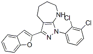 Pyrazolo[3,4-b]azepine, 3-(2-benzofuranyl)-1-(2,3-dichlorophenyl)-1,4,5,6,7,8-hexahydro- (9CI) CAS#: 577695-22-8