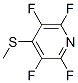Pyridine, 2,3,5,6-tetrafluoro-4-(methylthio)- (9CI) CAS#: 67644-45-5