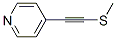 Pyridine, 4-[(methylthio)ethynyl]- (9CI) CAS#: 616898-46-5