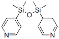Pyridine, 4,4-(1,1,3,3-tetramethyl-1,3-disiloxanediyl)bis- (9CI) CAS#: 634595-31-6