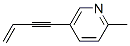 Pyridine, 5-(3-buten-1-ynyl)-2-methyl- (9CI) CAS#: 686703-63-9