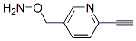 Pyridine, 5-[(aminooxy)methyl]-2-ethynyl- (9CI) CAS#: 628704-32-5