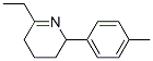 Pyridine, 6-ethyl-2,3,4,5-tetrahydro-2-(4-methylphenyl)- (9CI) CAS#: 617714-06-4