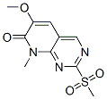 Pyrido[2,3-d]pyrimidin-7(8H)-one,  6-methoxy-8-methyl-2-(methylsulfonyl)- CAS#: 661450-74-4
