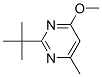 Pyrimidine, 2-(1,1-dimethylethyl)-4-methoxy-6-methyl- (9CI) CAS#: 617708-41-5