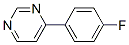 Pyrimidine, 4-(4-fluorophenyl)- (9CI) CAS#: 68049-19-4