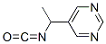 Pyrimidine, 5-(1-isocyanatoethyl)- (9CI) CAS#: 179322-40-8