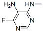 Pyrimidine, 5-amino-4-fluoro-6-(methylamino)- (7CI,8CI) CAS#: 767-89-5