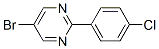 Pyrimidine, 5-bromo-2-(4-chlorophenyl)- (9CI) CAS#: 177727-15-0