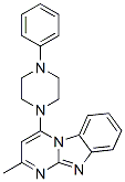 Pyrimido[1,2-a]benzimidazole, 2-methyl-4-(4-phenyl-1-piperazinyl)- (9CI) CAS#: 606135-94-8