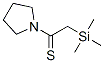 Pyrrolidine,  1-[1-thioxo-2-(trimethylsilyl)ethyl]-  (9CI) CAS#: 600728-19-6
