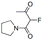 Pyrrolidine, 1-(2-fluoro-1,3-dioxobutyl)- (9CI) CAS#: 650602-45-2