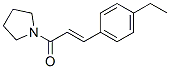 Pyrrolidine, 1-[3-(4-ethylphenyl)-1-oxo-2-propenyl]- (9CI) CAS#: 514841-53-3