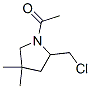 Pyrrolidine, 1-acetyl-2-(chloromethyl)-4,4-dimethyl- (9CI) CAS#: 647027-85-8